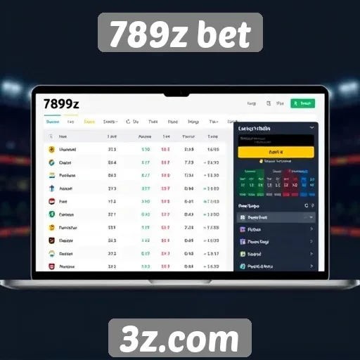 Análise da interface do usuário do 789z bet